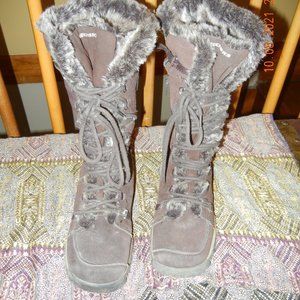 Vintage Boho Campus Hippie Winter Boots sz 9.5M/ EUR 39.5/ UK 6.5M (wbt8)